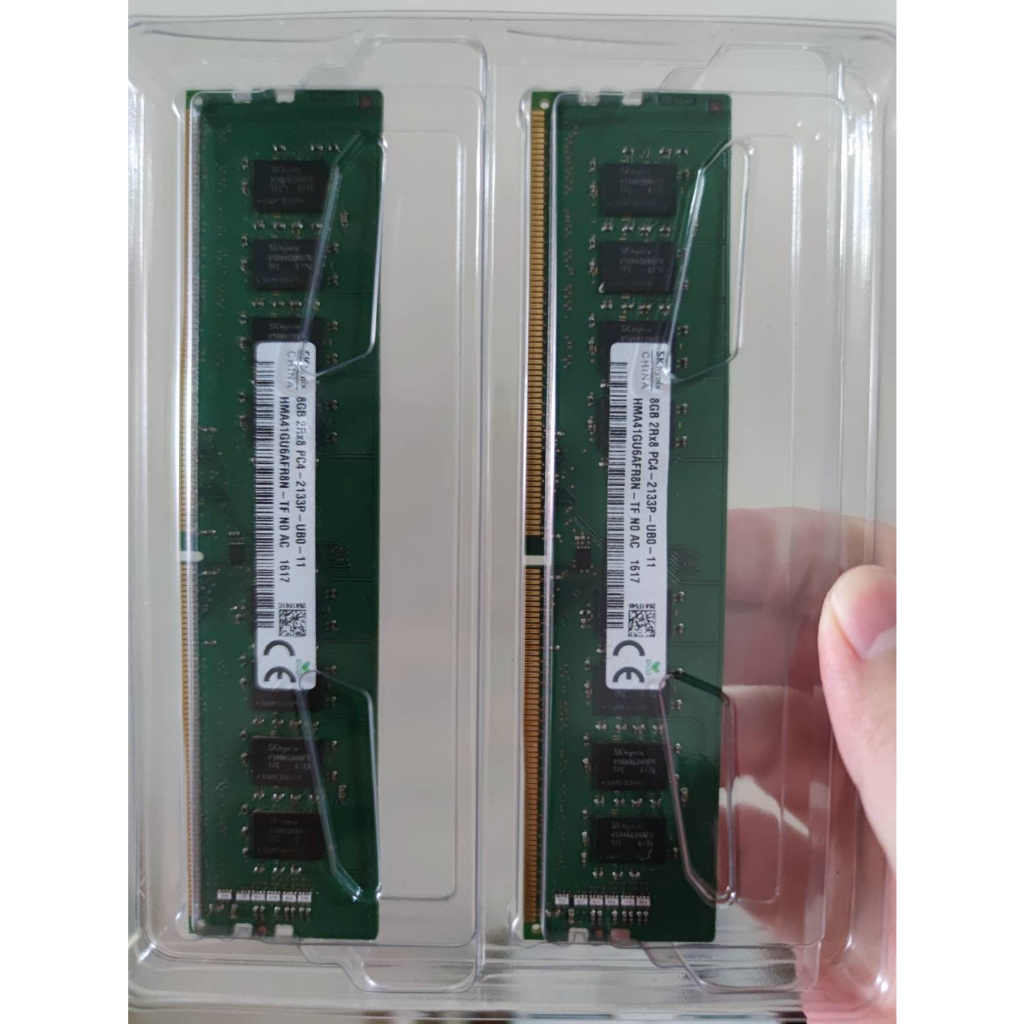 SK hynix  記憶體 DDR4 2133 16G(8*2) 雙11 促銷 送惠普32G 隨身碟