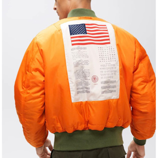 《全新現貨》美版ALPHA MA-1 FLIGHT JACKET USA Blood Chit 血幅款 飛行夾克外套