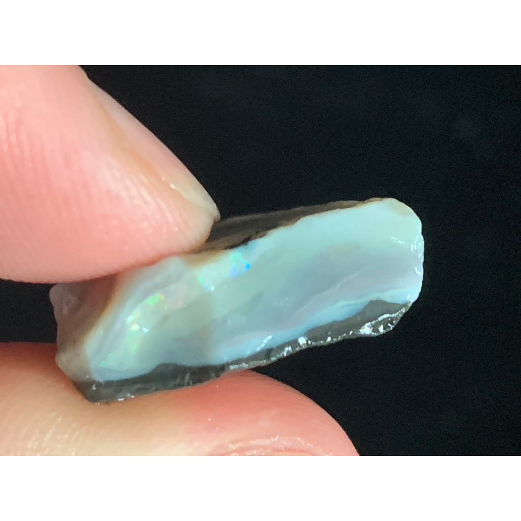 茱莉亞 澳洲蛋白石 蛋白石 原礦 編號Ｒ127 重13.4 原石 boulder opal 歐泊 澳寶 閃山雲 歐珀