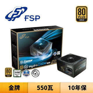 FSP 全漢 Hydro GSM PRO 550W 550瓦 金牌 電源供應器