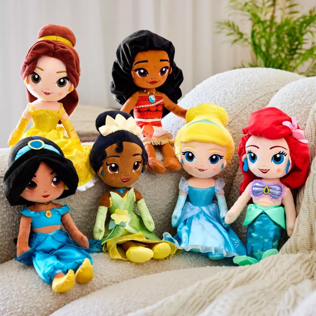 【預購】美國迪士尼代購 樂佩 小美人魚 阿拉丁 茉莉 睡美人 灰姑娘 白雪公主 貝兒 迪士尼公主 娃娃 玩偶 玩具
