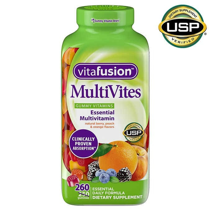 vitafusion MultiVitese 維生素軟糖 260粒(Costco貨)
