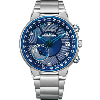 CITIZEN 星辰 GENT'S時尚男錶系列 GPS衛星對時光動能腕錶 CC3030-53L/CC3031-51E