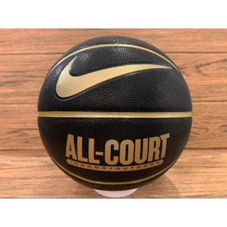 DIBO~NIKE ALL COURT 合成皮 籃球 7號籃球 室外 室內 PU皮質-黑金