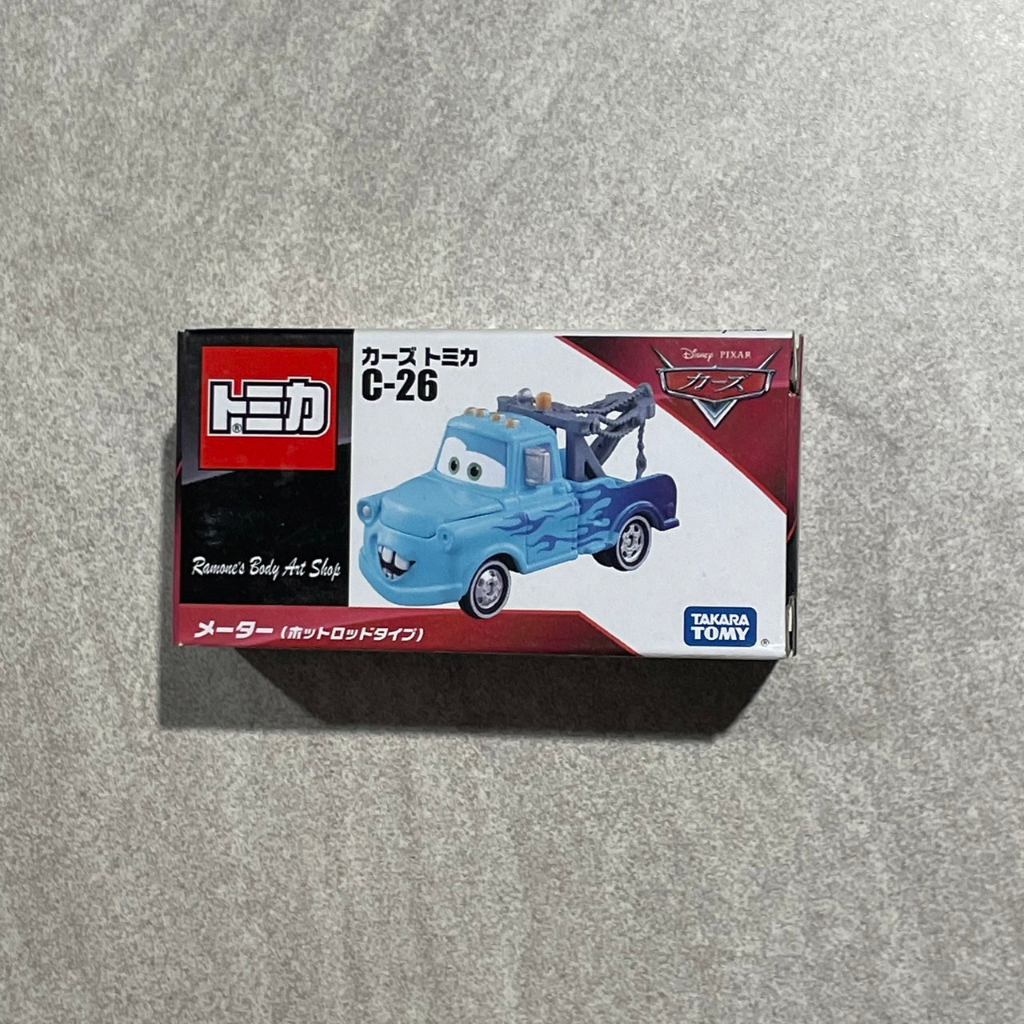 -胖達人-正版現貨有發票 TOMICA 多美 Cars 汽車總動員 C-26 C26閃電麥坤 脫線 拖線 閃電版