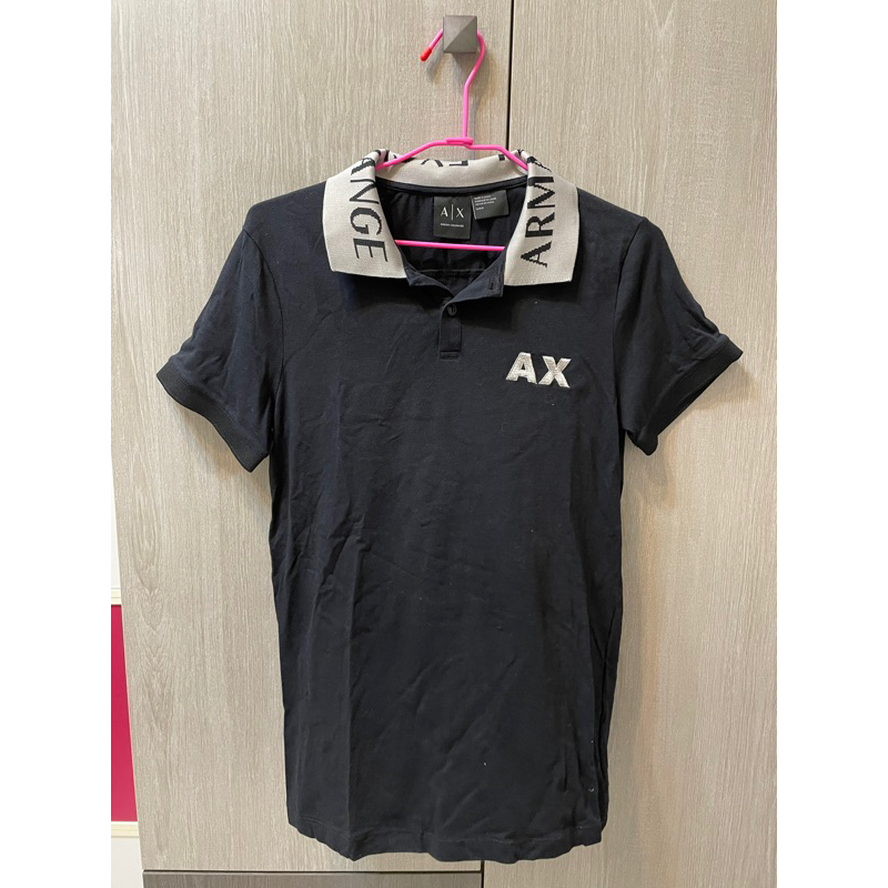 阿曼尼 armani exchange PoLo領短袖上衣 s號