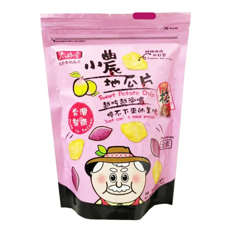 安家食品 太珍香  小農地瓜片