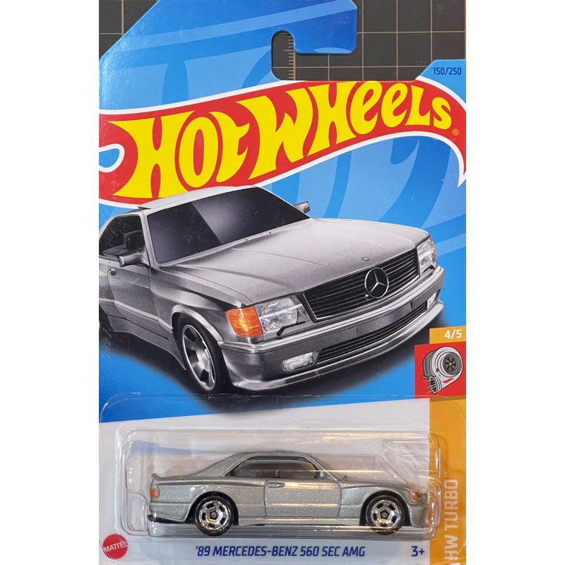 風火輪 Hot Wheels 23M 23N 賓士 89 MERCEDES BENZ 560 SEC AMG 雙門