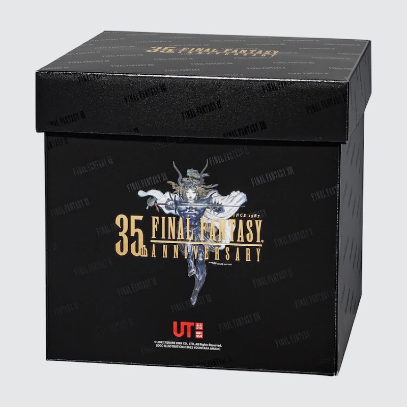 ~UUCat~ 現貨 日本 Uniqlo Final fantasy FF太空戰士 最終幻想 35週年盒裝版 16件套組