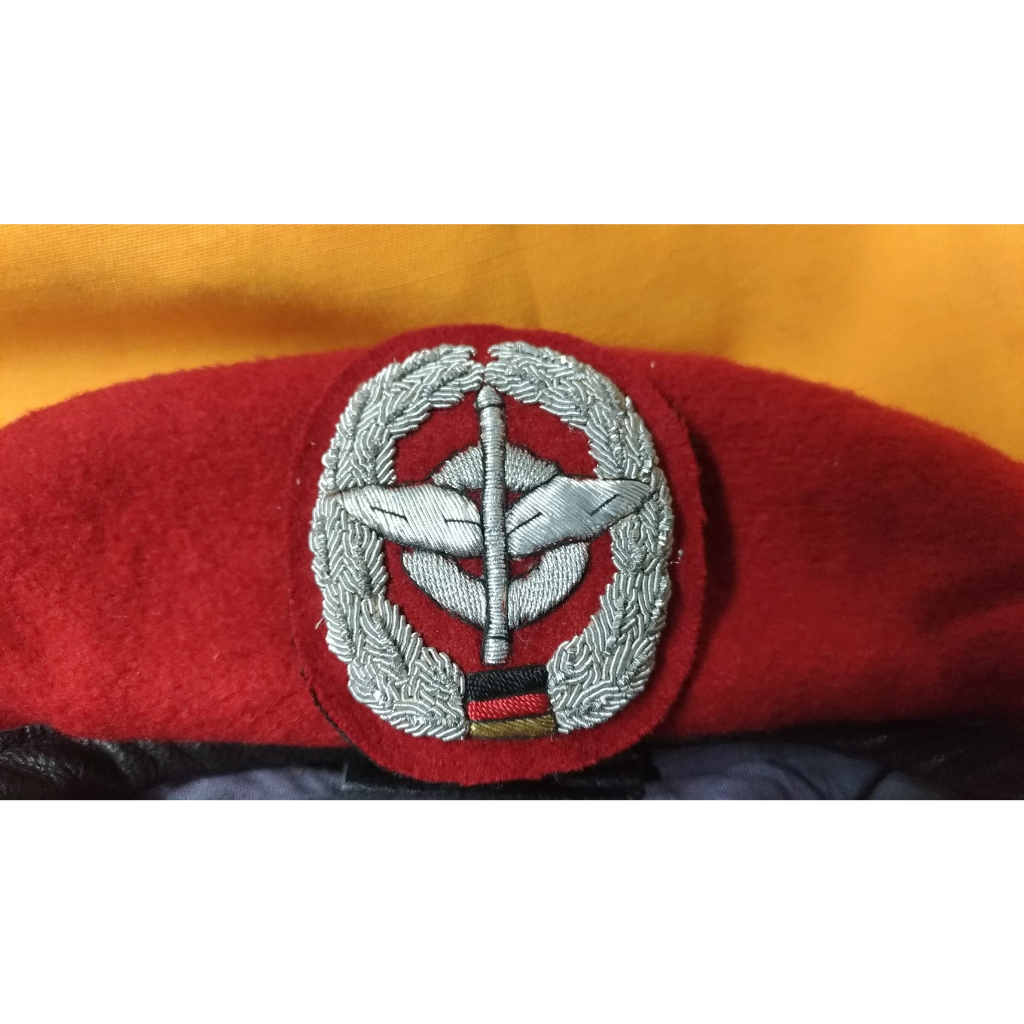 德軍公發 鐵絲縫製補給部隊貝雷帽徽