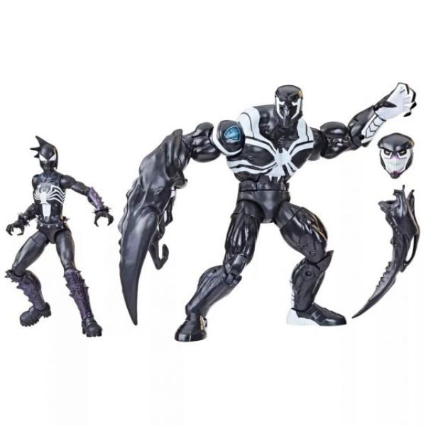 【孩之寶】 漫威 猛毒 6吋傳奇人物 Venom Spac Knight 二入組