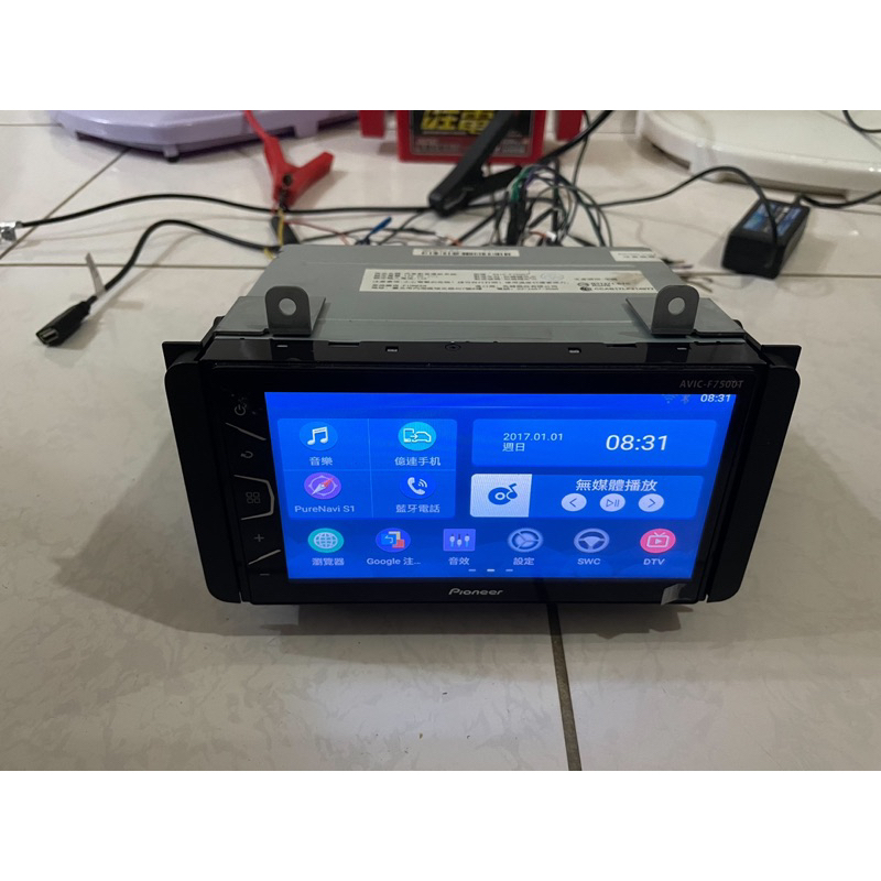 Pioneer AVIC-F7500T 內建導航/MP3/USB/藍芽/手機鏡像（鶯歌區可面交測試）