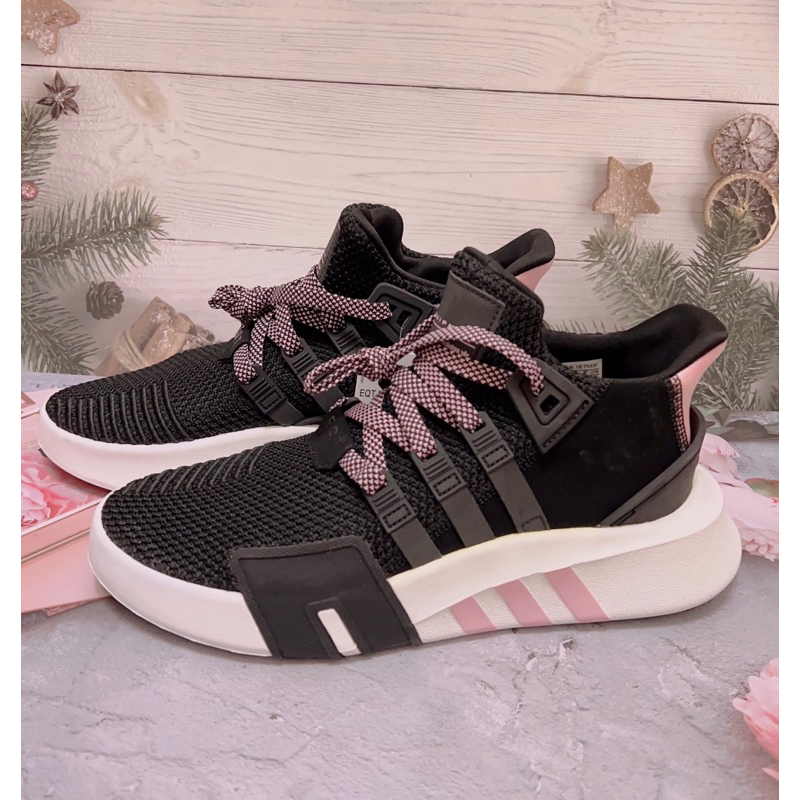 adidas愛迪達EQT BASK ADV W G54480 黑粉女鞋23.5號/38號