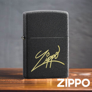 ZIPPO ZIPPO草寫標誌防風打火機 48143 美國設計 雷射雕刻 Zippo標誌 簡單 符合潮流 終身保固