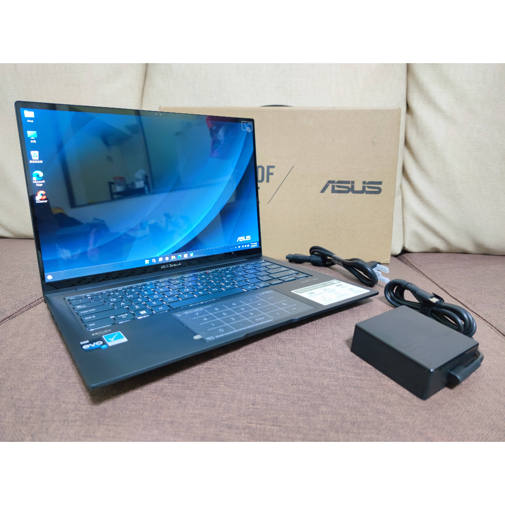 ASUS ZenBook 14X 13代i7/16G/512G OLED廣色域 2.8K觸控螢幕 人臉辨識 PD 雷電4