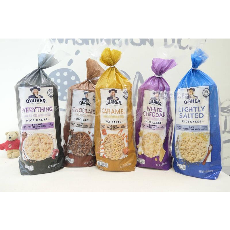 【Sunny Buy】◎短效期現貨◎ 美國 桂格 Quaker 米餅 起司 鹽味 焦糖 巧克力 羅勒番茄 多口味 米餅