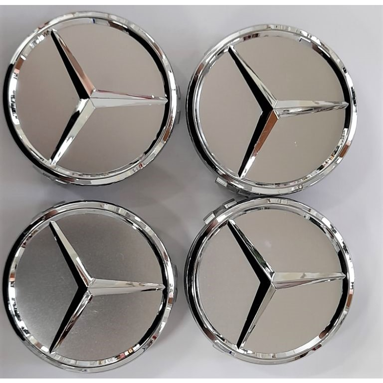 四顆一組價速出小NG商品 Mercedes-Benz 朋馳輪蓋 賓士 輪標 中心標誌 輪圈蓋 鋁圈蓋  輪轂蓋 75mm