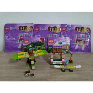 LEGO樂高 Friends 4659602 情人節相框 41017樹屋松鼠 41022紅蘿蔔兔子 女孩寵物 積木玩具