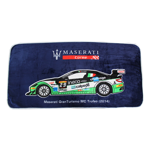 瑪莎拉蒂 Maserati 經典毛毯GranTurismo MC Trofeo-2014)-深藍