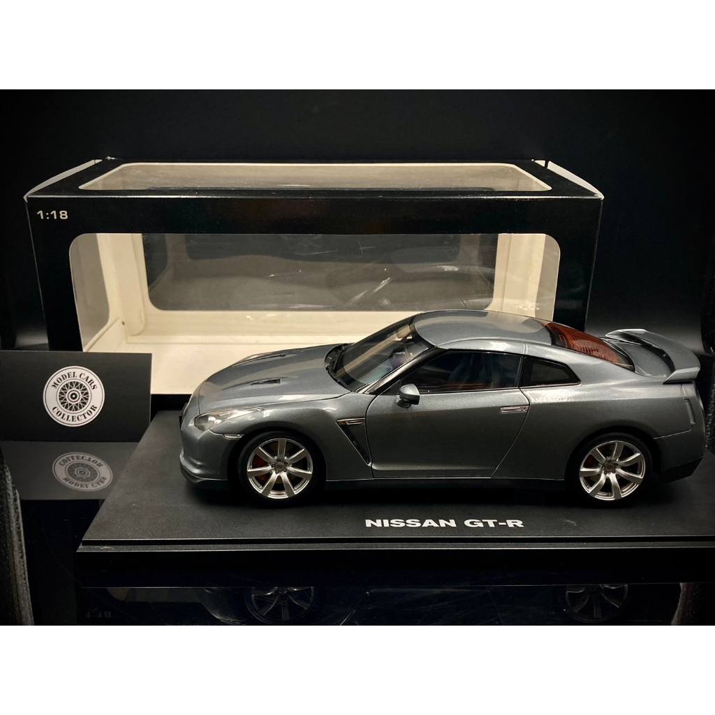 【收藏模人】Autoart Nissan GT-R GTR R35 2007 深金屬灰 1:18 1/18 77388