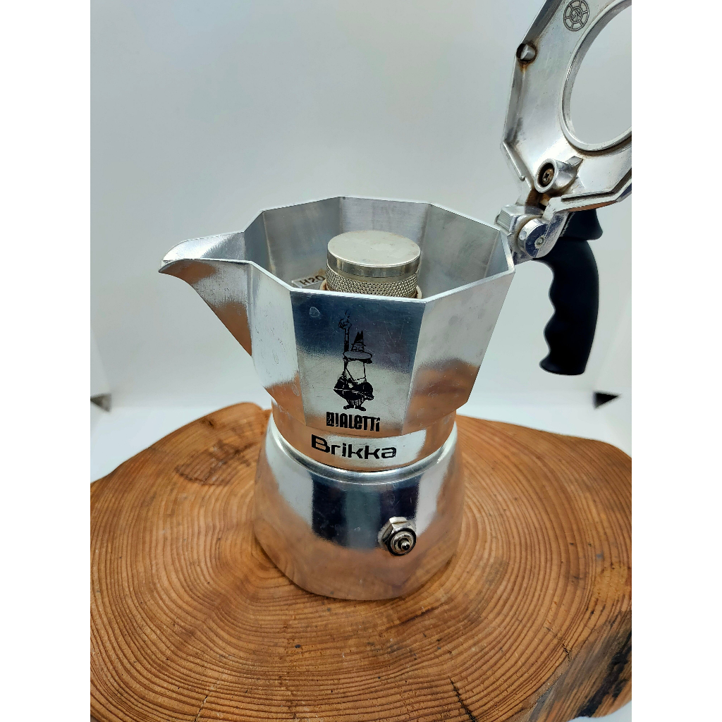 絕版 Bialetti Brikka 舊款加壓閥 2杯 雙閥 加壓摩卡壺