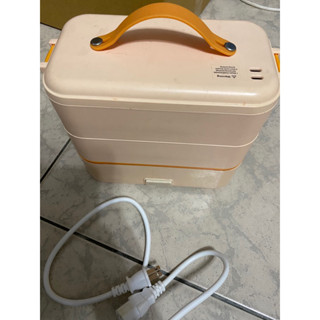 三層蒸飯便當 可充電 二手 蒸飯盒 便當盒 插電式