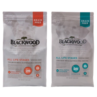 Blackwood柏萊富無榖系列狗飼料(低敏純淨配方雞肉豌豆/低敏挑嘴配方鮭魚豌豆)