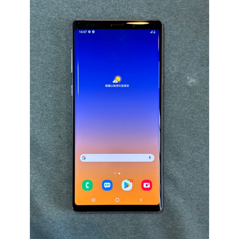 SAMSUNG Note 9 128G 紫 9成新 功能正常 二手 6.4吋 三星 note9 雙卡雙待 螢幕有黑點刮傷