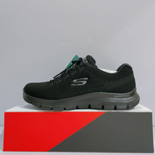 SKECHERS FLEX APPEAL 4.0 女生 黑色 防水 舒適 運動 慢跑鞋 149309BBK