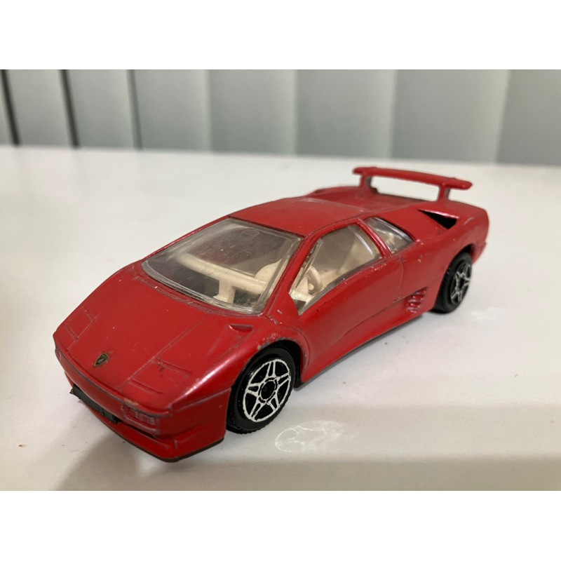 Bburago 1/43 絕版 義大利製 Lamborghini Diablo 金屬模型車