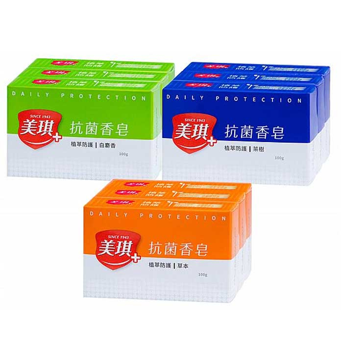美琪 抗菌香皂(100gx3入) 款式可選 【小三美日】DS013009