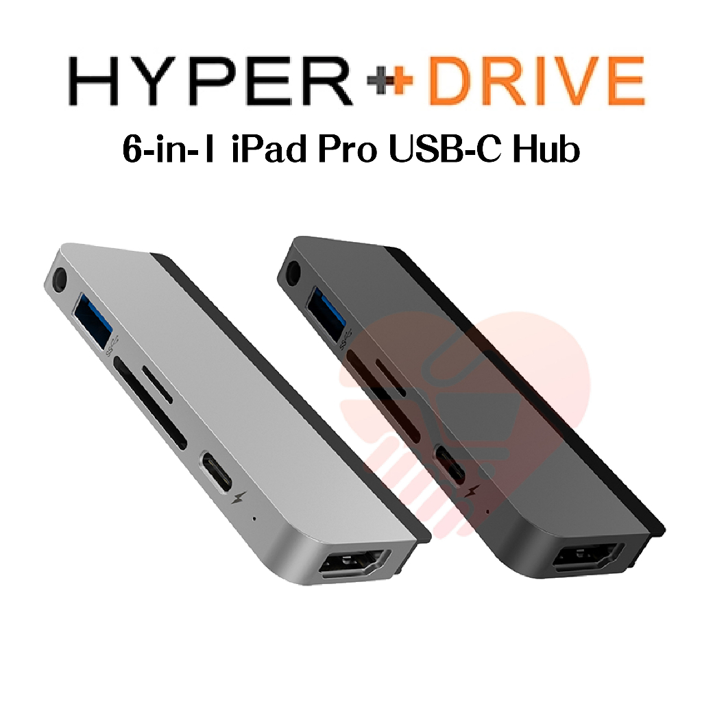 現貨HyperDrive 6-in-1 iPad Pro USB-C Hub』多功能集線器【小知足賣場】