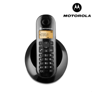 【含稅店】MOTOROLA 摩托羅拉 DECT數位無線電話 C601 黑色 手持電話 無線電話機 家用電話 話機