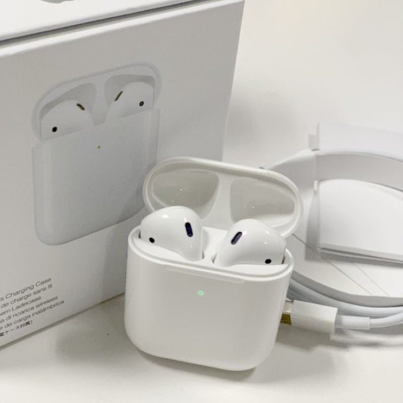 全新原廠正品Apple AirPods 2代搭配無線 有線充電盒