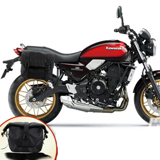 川崎Z650RS馬鞍包 適用於川崎巡航機車改裝帆布包 Z650RS 腳踏板 Z650RS排氣管 現貨