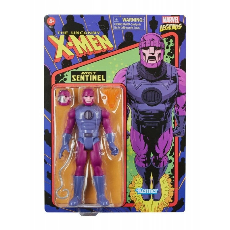 漫威Marvel Legends 哨兵機器人 SENTINEL KENNERX 戰警 X-MEN 復古吊卡 人偶 孩之寶