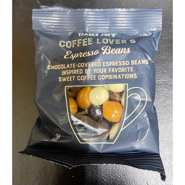 全新 "Trader Joe's"喬氏超市 Coffee Lover's Espresso Beans (咖啡豆巧克力)