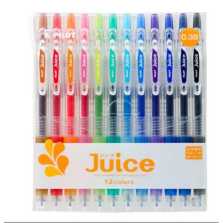 🌟滿百出貨🌟PILOT百樂 Juice 0.38 系列果汁筆-12色組/0.5系列金屬 粉彩 6色組