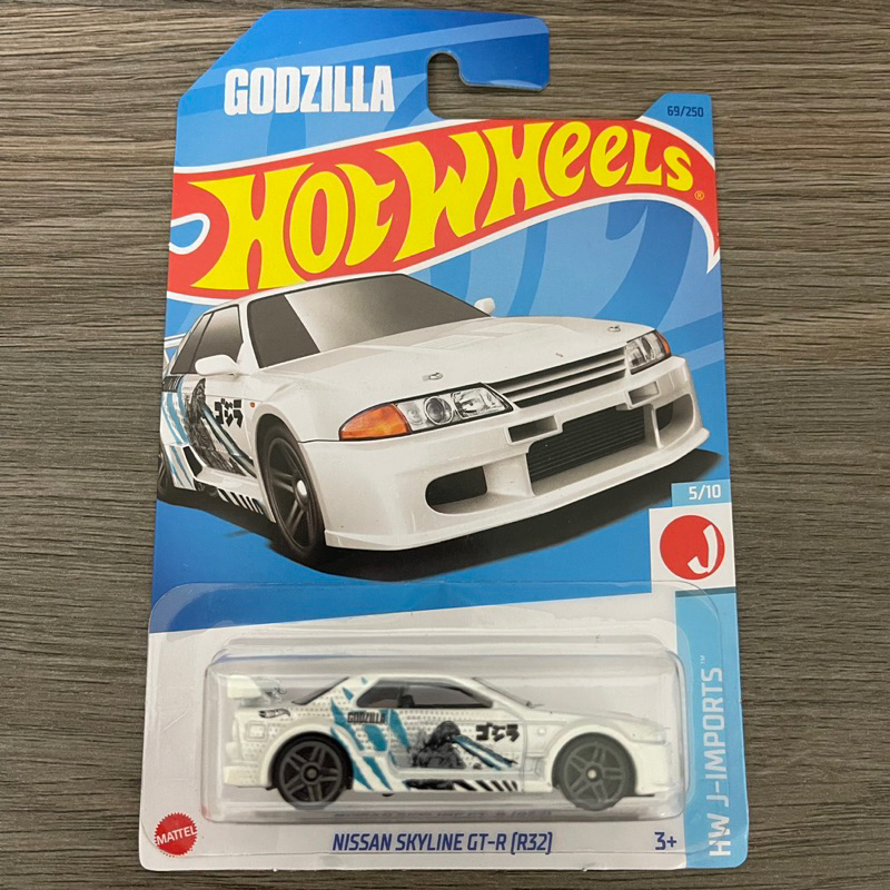 風火輪 Hotwheels NISSAN SKYLINE GTR R32 GT-R Godzilla 哥吉拉 日產