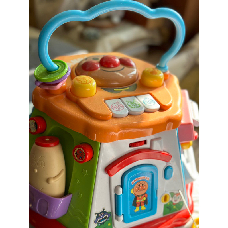 ❗️降售❗️二手玩具 麵包超人 六面盒 七面屋 益智玩具 音樂屋