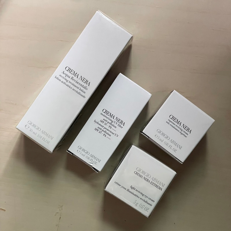 【全新現貨！賠錢秒出】Giorgio Armani 亞曼尼 黑曜岩 保養 黑霜 嫩膚露 防曬精華 乳霜 眼霜 修護乳