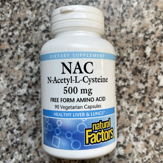 💊Natural Factors NAC 膠囊 N-乙醯半胱胺酸 半胱氨酸 乙醯半胱氨酸 半胱胺酸 呼吸Cysteine