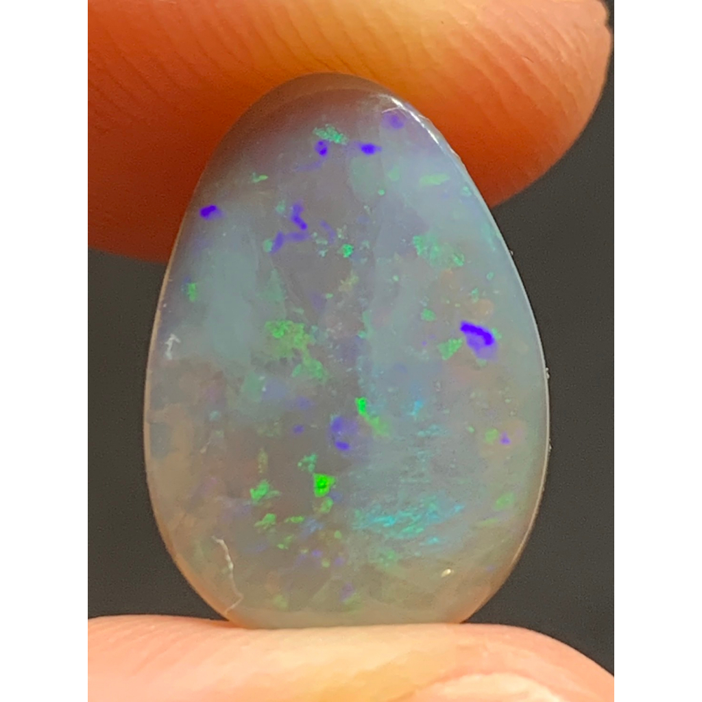 茱莉亞 澳洲蛋白石 閃電嶺原粒歐泊 編號370  原粒蛋白石 solid opal 澳寶 閃山雲 鐵蛋白石 歐珀