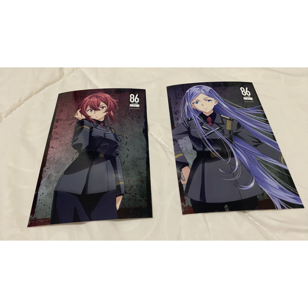 【松&葉_小舖】現貨 拆售 2種圖 86 不存在的戰區 劇照收藏卡 台中漫展 造型收藏卡 動漫 朋友專區