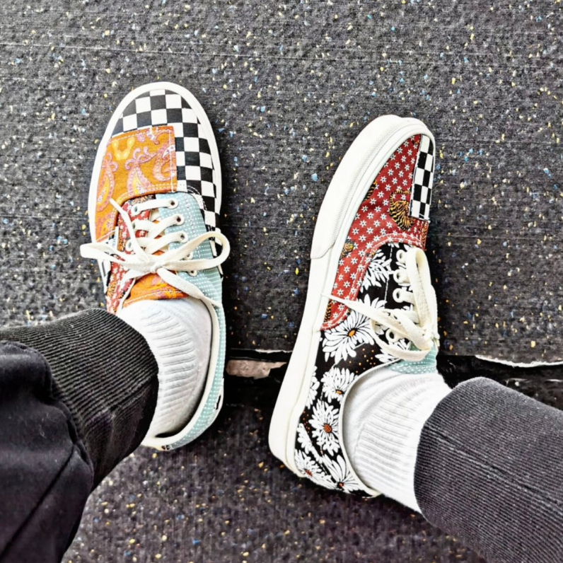 ☆小B之都☆ VANS TIGER PATCHWORK ERA 腰果花 VN0A4U391IO