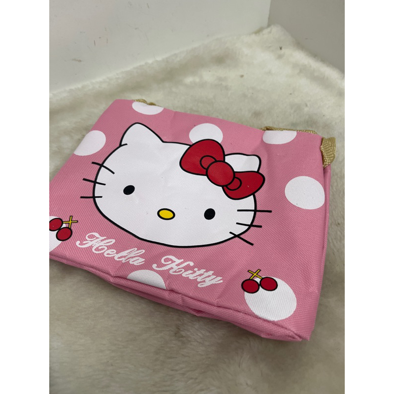 Hello Kitty 卡通造型保溫保冷便當袋