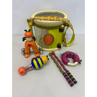 B.Toys B. Toys 砰砰砰打擊樂團音樂打擊鼓玩具 drum set