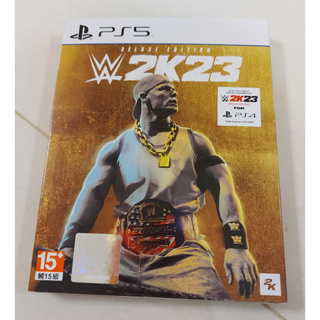 全新 PS5 正版遊戲 WWE 2K23 美國勁爆職業摔角 豪華版 限量版
