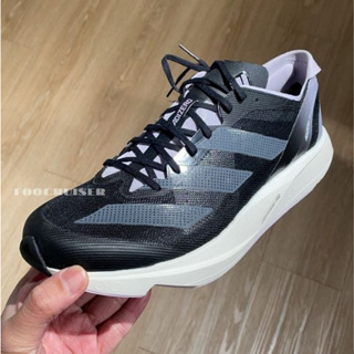 [ADIDAS] ADIZERO TAKUMI SEN 9 男鞋 跑鞋 慢跑鞋 輕量 透氣 黑紫色 HR0114