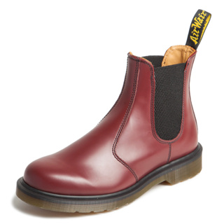 Dr.Martens 馬汀 2976 SMOOTH 側邊鬆緊切爾西靴 馬丁硬皮平底短靴 真皮休閒鞋 男女11853600